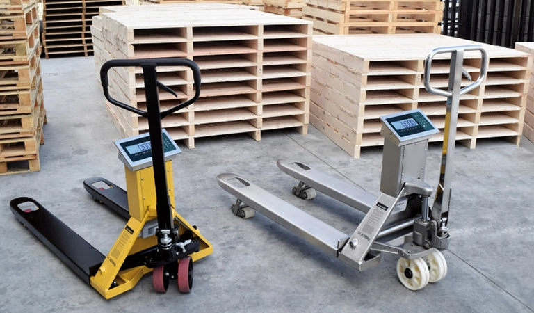 Weighing Scale Hand Pallet Truck Manufacturers in Bangalore